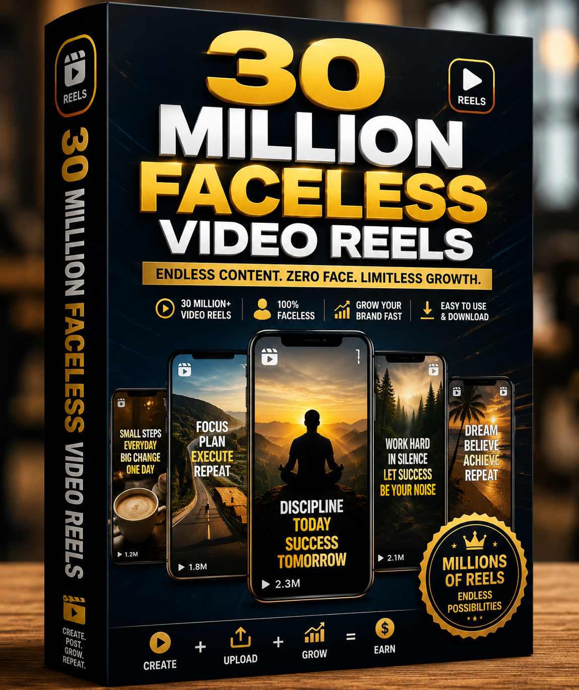 30 Million Faceless Video Reels