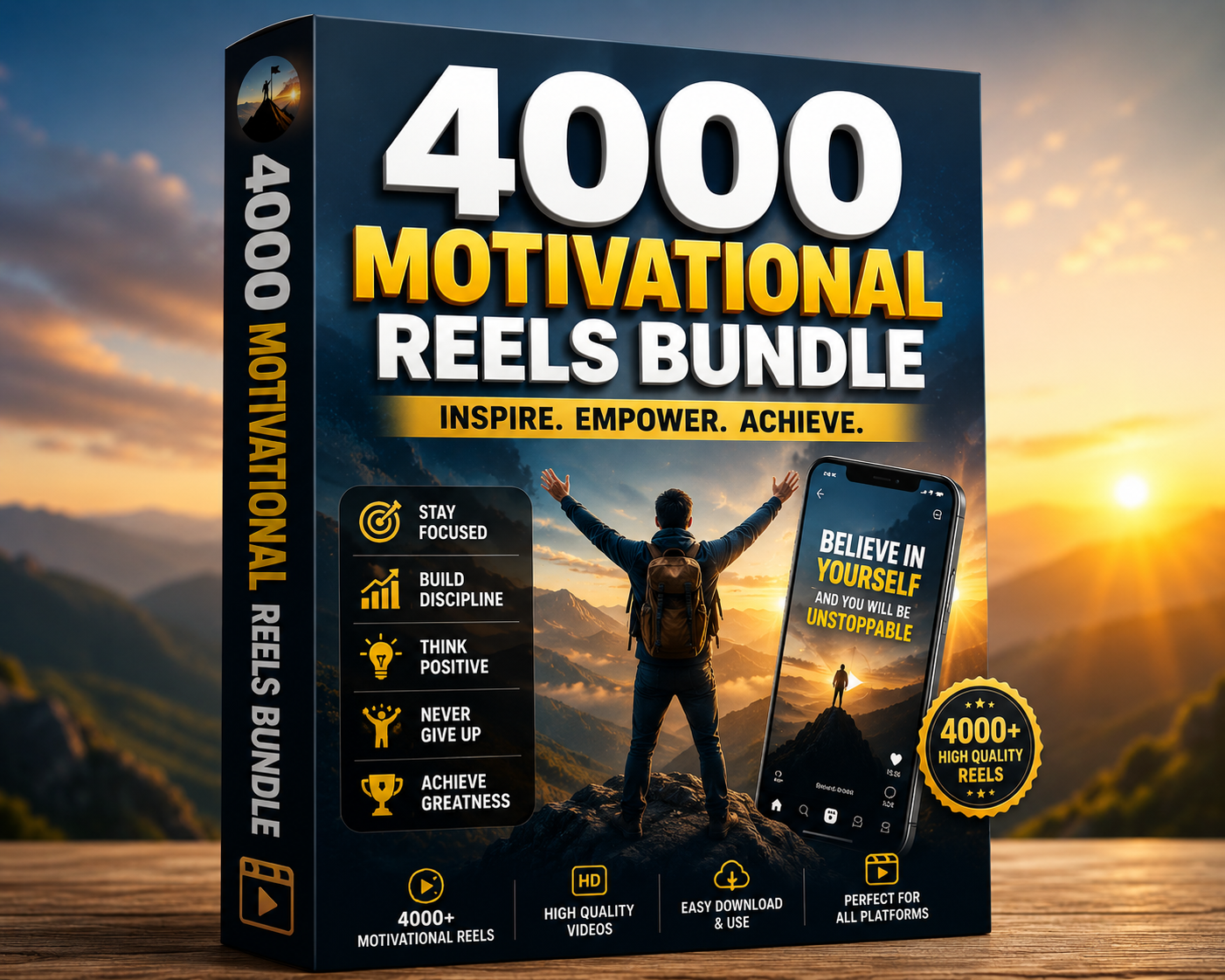 4000 Motivational Reels Bundle